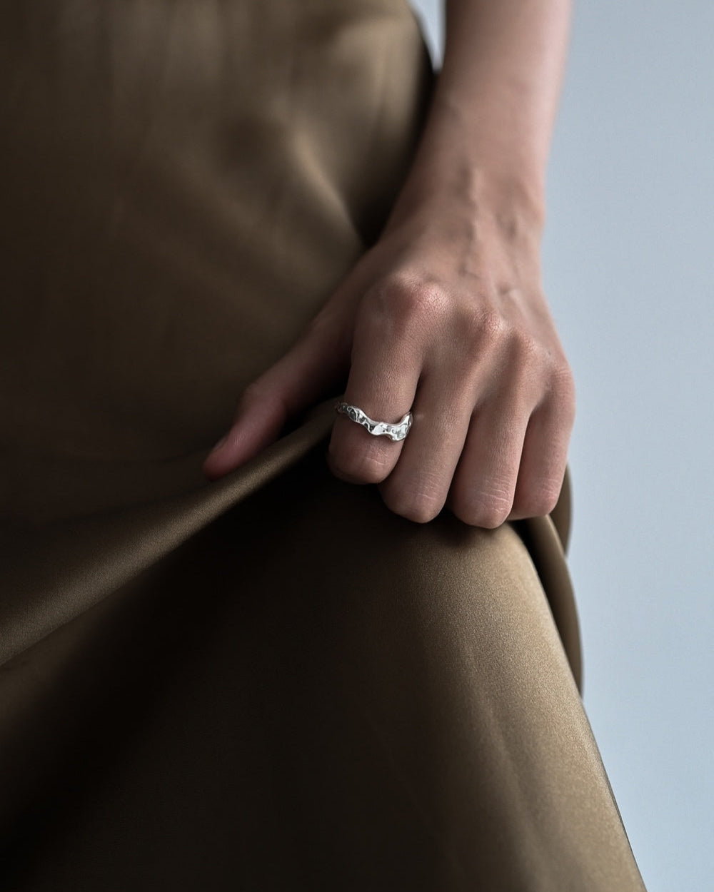 Beate fingerring i 14 karat guld