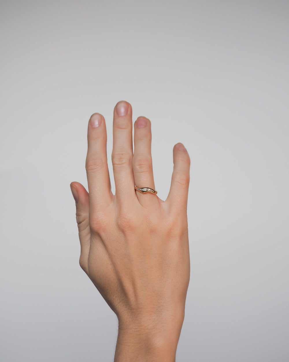 Jytte fingerring i sølv