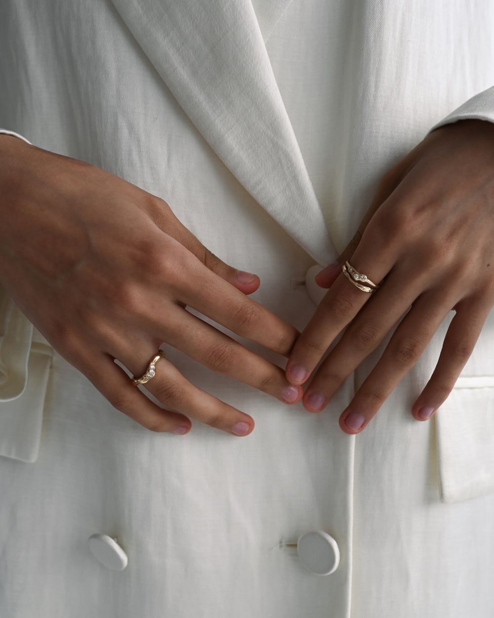 Kaya 02 fingerring i sølv