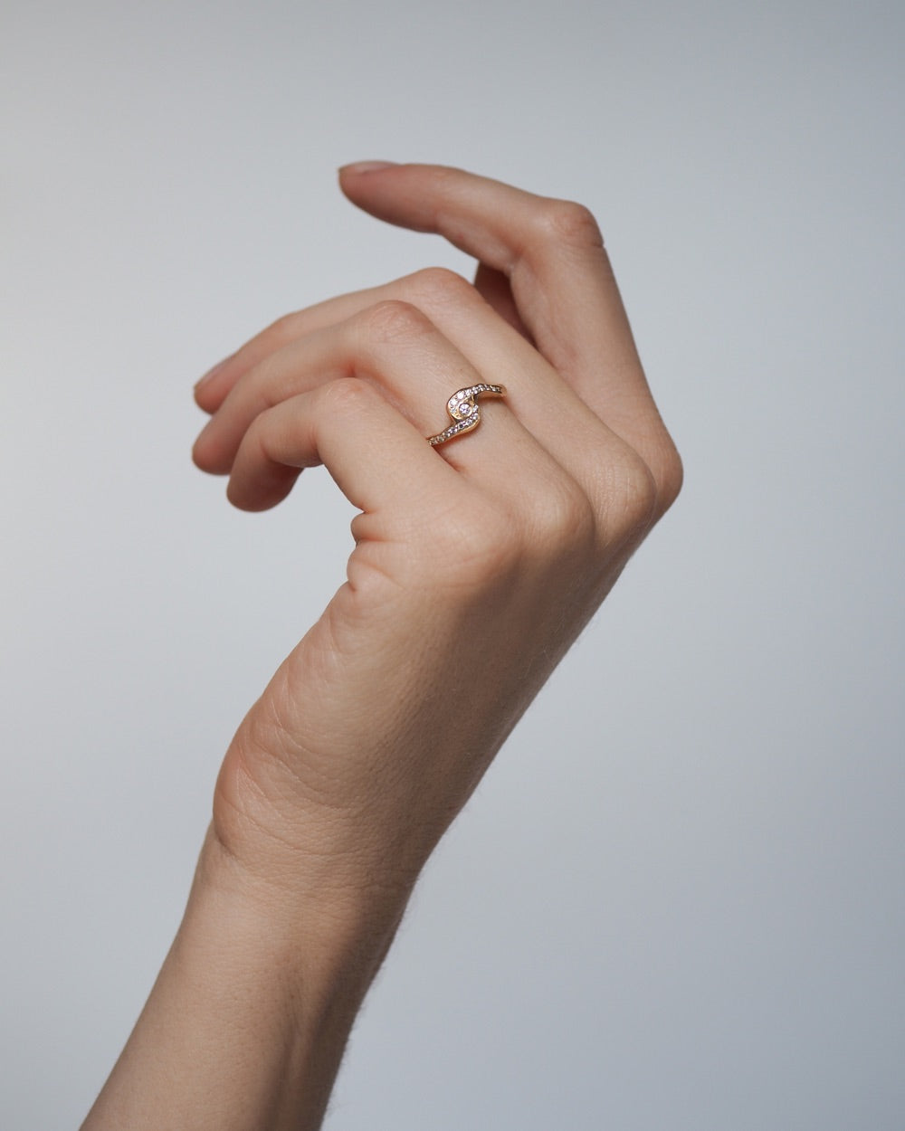 Ulla fingerring i 14 karat guld