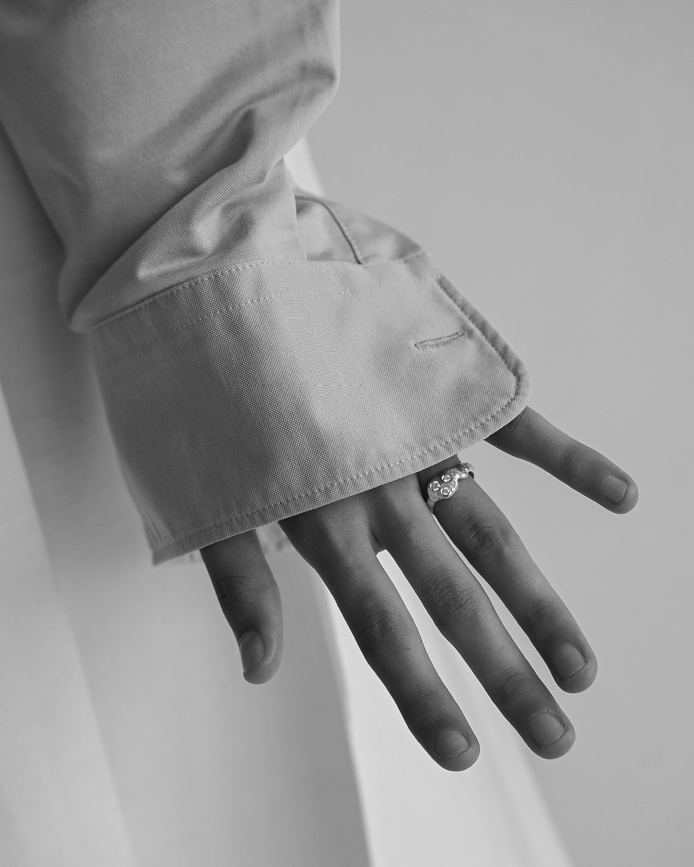Karla fingerring i sølv